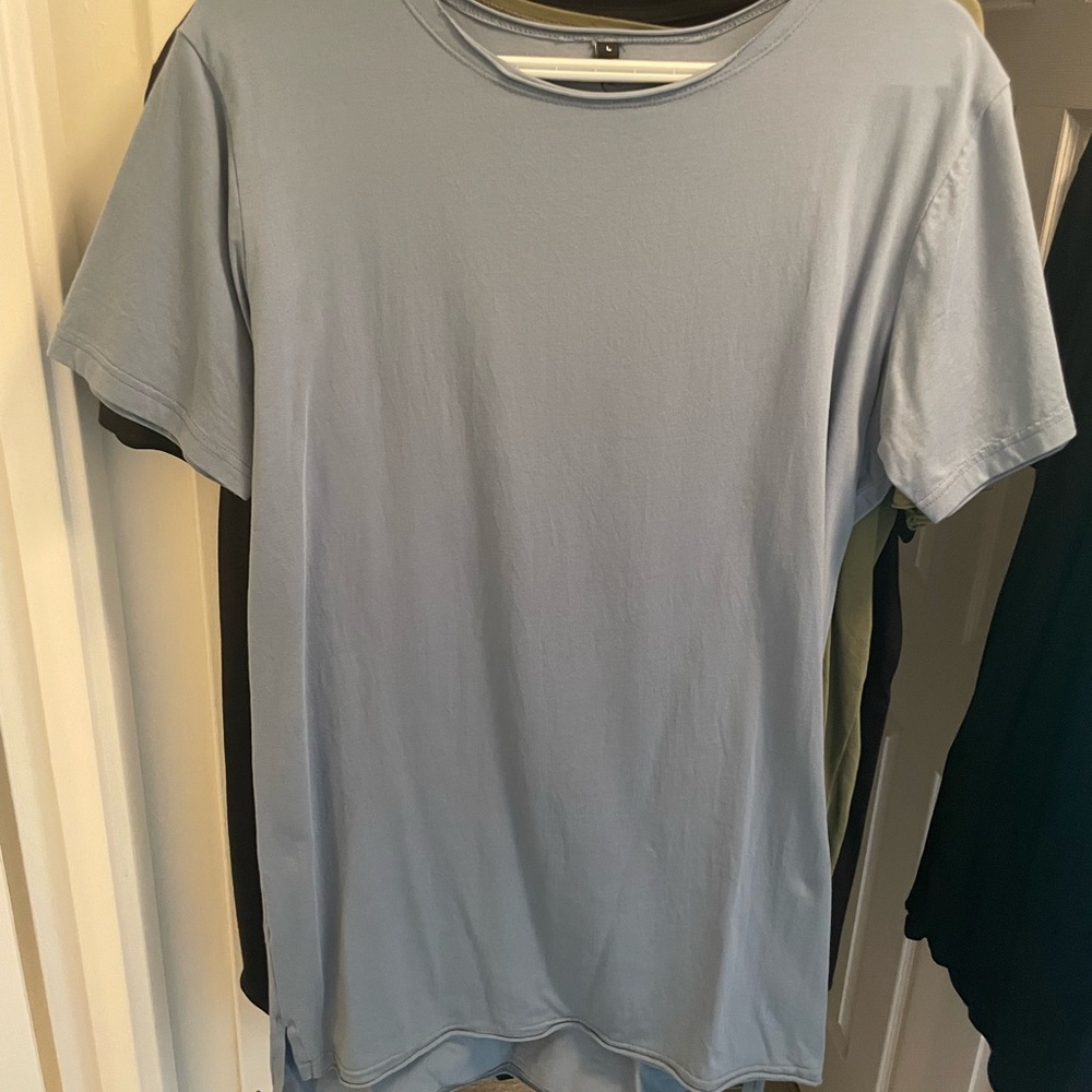 Alphalete Men's Light Blue Short Sleeve Tee